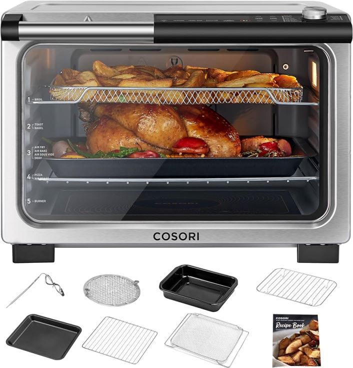 Cosori Smart 13-in-1 Air Fryer Toaster Oven Combo