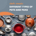 Creative image of pots and pans to show different types of cookware