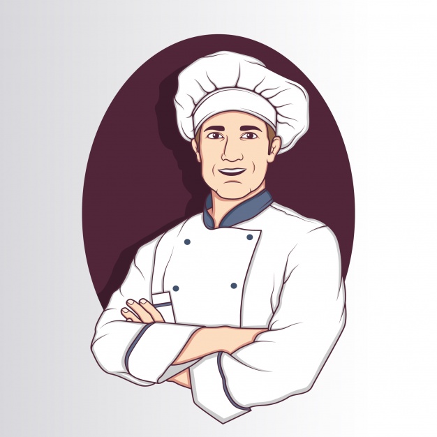 Experienced Chef image illustration for culinary terms