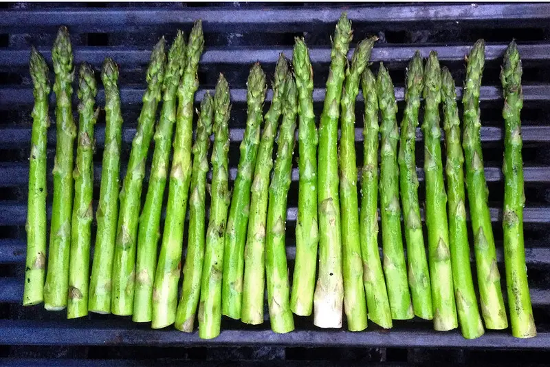 Grilling Asparagus